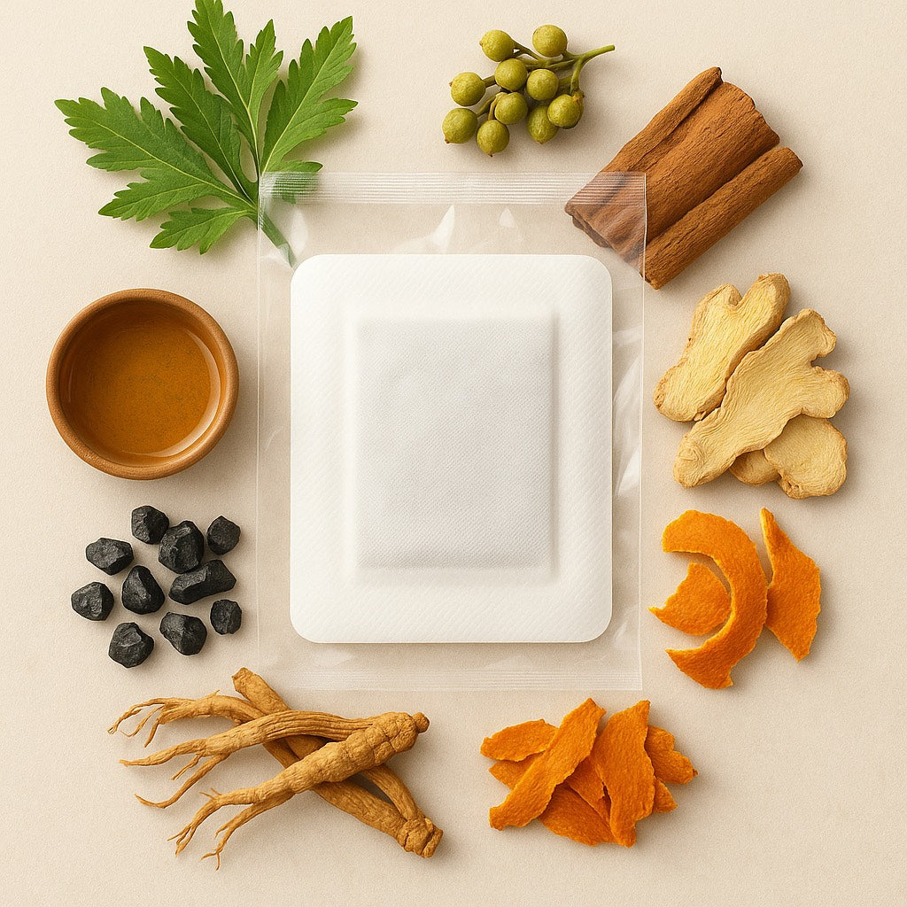 Mugwort Detox Foot Pads – 20 Pack (10 Pairs)